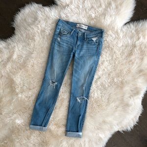 Hollister Super Skinny Ankle Jeans